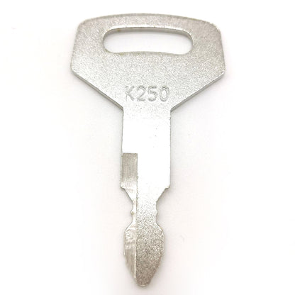 5 llaves para excavadora Kobelco, equipo pesado, logotipo OEM, K250, compatible con estuche, Kawasaki, envío a EE. UU.