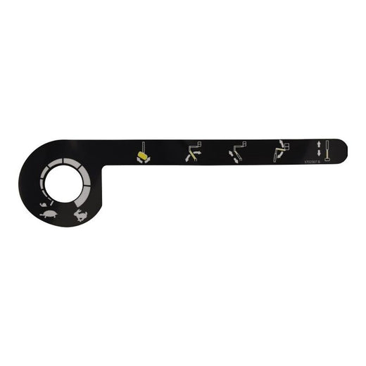 5 PCS Function Speed Decal 1702567 for JLG Boom Lift 600S 600SJ 660SJ 680S 800S E600 800A E400A E450AJ - KUDUPARTS