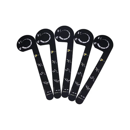 5 PCS Function Speed Decal 1702567 for JLG Boom Lift 600S 600SJ 660SJ 680S 800S E600 800A E400A E450AJ - KUDUPARTS
