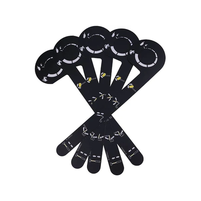 5 PCS Function Speed Decal 1702567 for JLG Boom Lift 600S 600SJ 660SJ 680S 800S E600 800A E400A E450AJ - KUDUPARTS
