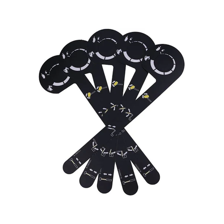 5 PCS Function Speed Decal 1702567 for JLG Boom Lift 600S 600SJ 660SJ 680S 800S E600 800A E400A E450AJ - KUDUPARTS