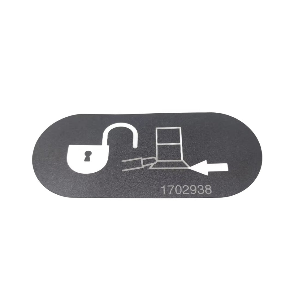 5 PCS Soft Touch Override Decal 1702938 for JLG Boom Lift 400S600S 660SJ 800S 860SJ 600A E400A M400A