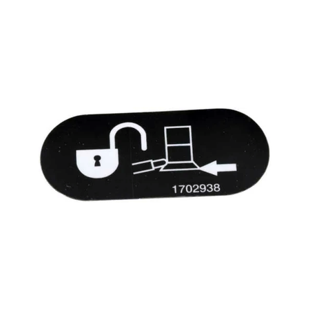 5 PCS Soft Touch Override Decal 1702938 for JLG Boom Lift 400S600S 660SJ 800S 860SJ 600A E400A M400A - KUDUPARTS