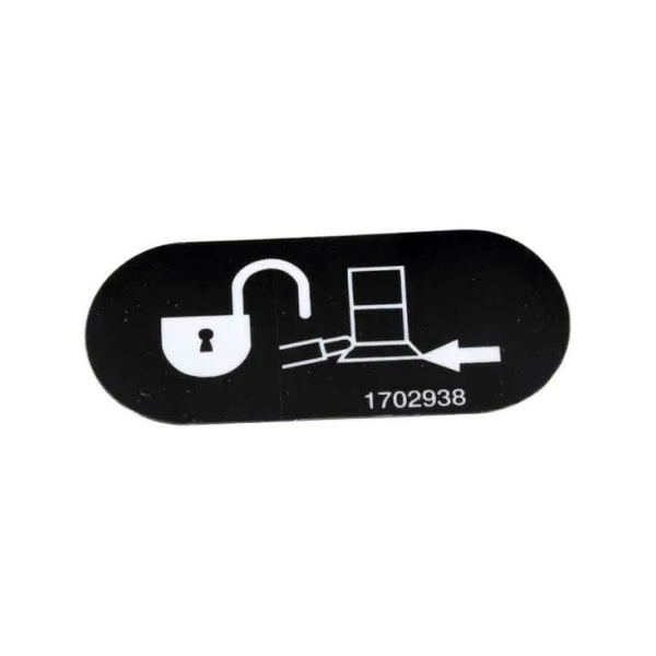 5 PCS Soft Touch Override Decal 1702938 for JLG Boom Lift 400S600S 660SJ 800S 860SJ 600A E400A M400A - KUDUPARTS