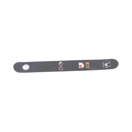 5 PCS Stop Aux Power Decal 1001132175 for JLG Boom Lift E300A E400AJP E450A M450A E600 - KUDUPARTS