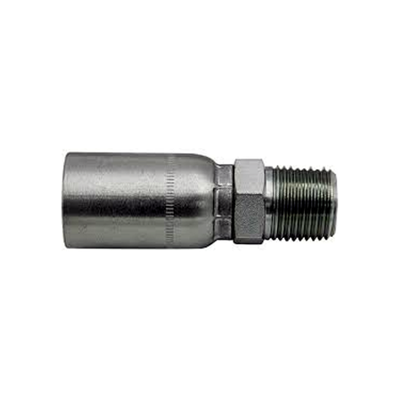 5 Pcs Hydraulic Hose Fitting With 3/4" NPT Male 12U-112 for Parker - KUDUPARTS