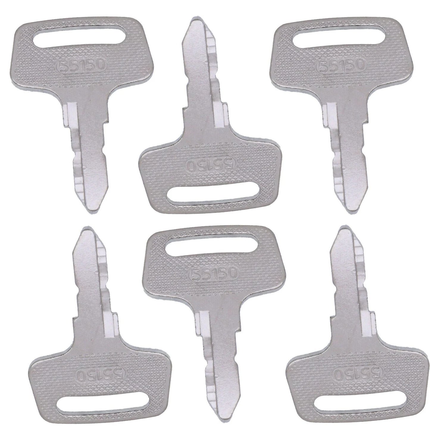 5Pcs Ignition Key 18510-63720 for Kubota Tractor M4900 M5700 M6800 M8200 M9000