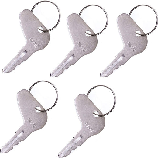 5 Pcs Ignition Key H32412 35260-31852 for Kubota Tractor L G & M Series - KUDUPARTS