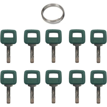 5 Pcs Key for Volvo Clark CASE John Deere Massey Ferguson Bobcat New Holland Heavy Equipment