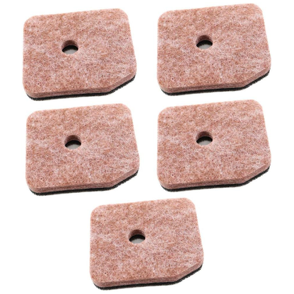 5 Pieces Air Filter 4237-120-1800 for Stihl Trimmer HS81 HS82 HS86 HS87