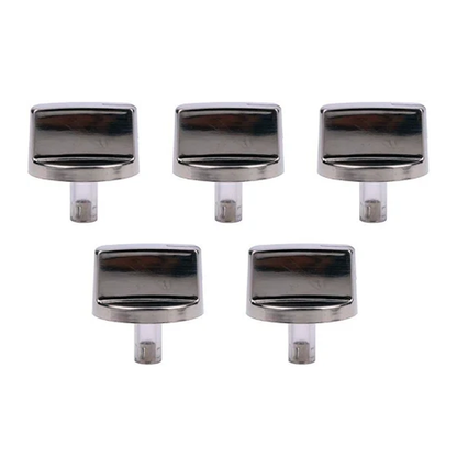 5 Pieces Control Knob AEZ73293801 for LG Stove LCG3011ST LCG3091ST LCG3611ST LCG3691ST