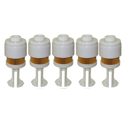 5 Pieces Fuel Filter 15412-93J00 65L-24563-00-00 for Suzuki DF200 DF225 DF250 DF300T-Z Yamaha DX150 F150 F200 F225 L225 Mercury 225