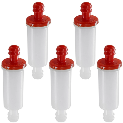 5 Pieces Fuel Filter AM107314 for John Deere Engine 4045 6068 6081 6125 Utility Vehicle Gator XUV620I Snow Blower 1032D 724D 826D