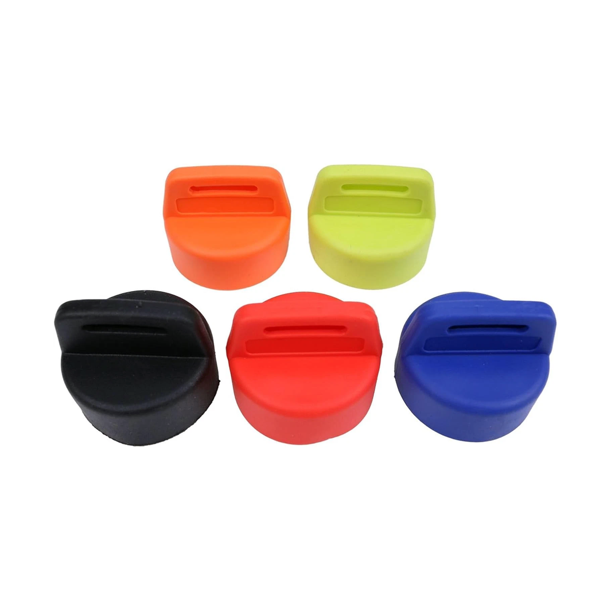 5 Pieces Universal Rubber Ignition Key Switch Cover 5433534 5431964 for Polaris ATV 1994-2022 Sportsman RZR Ranger - KUDUPARTS