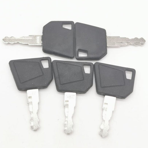 5X 14607 Ignition Key 70145501 for JCB Bomag DynapacTerex Vibromax New Holland Ship to US - KUDUPARTS
