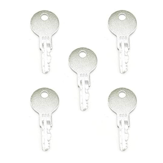 5X Ignition Key 556 Fit for Ford New Holland Skid Steer L180 LS125 LS160 LS180.B Ship to US - KUDUPARTS