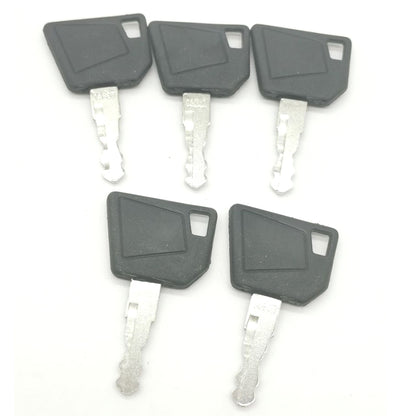 5X 14607 Ignition Key 70145501 for JCB Bomag DynapacTerex Vibromax New Holland Ship to US