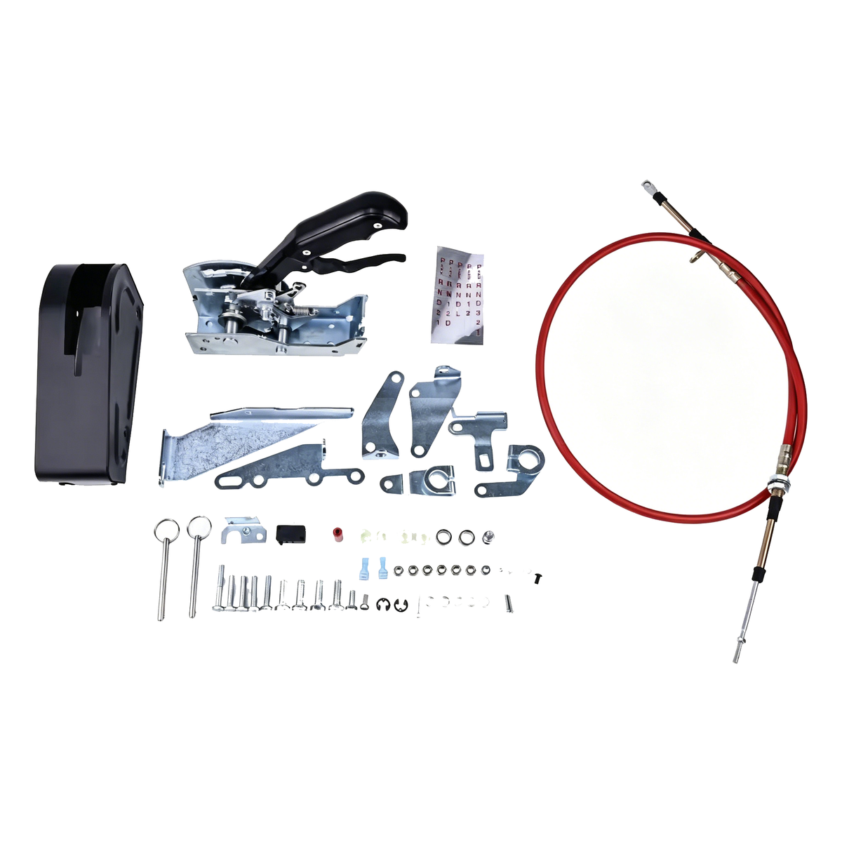 B&M 81052 Pro Stick Automatic Shifter – Black Finish with Stealth Magnum Grip - KUDUPARTS