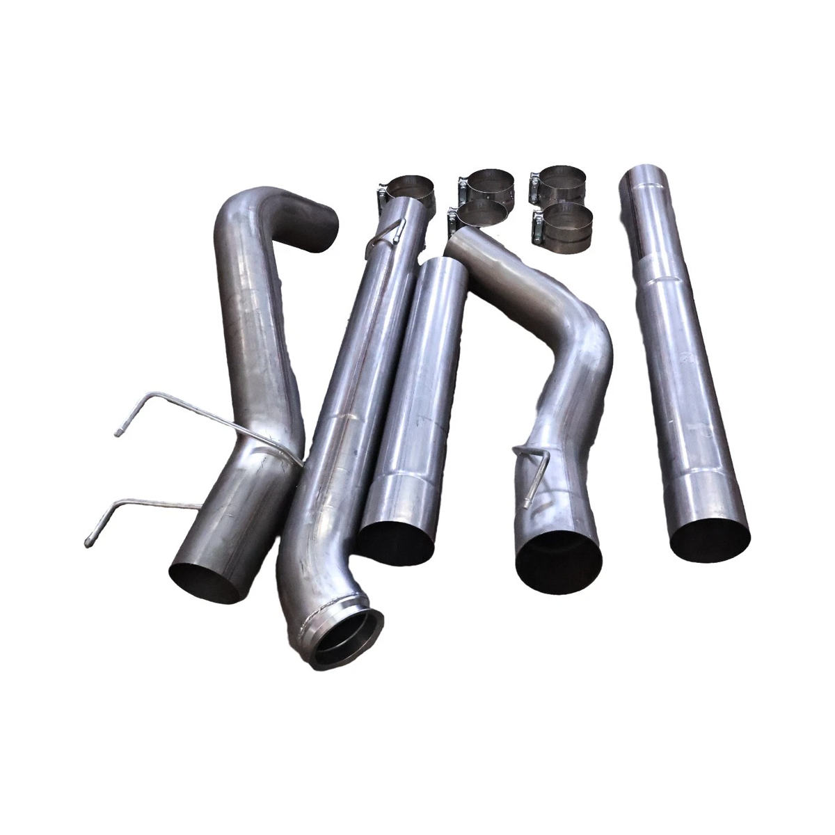 5'' Down-pipe Back Exhaust for Cummins Engine 6.7L Dodge Ram 2500 Ram 3500 2019-2023 - KUDUPARTS