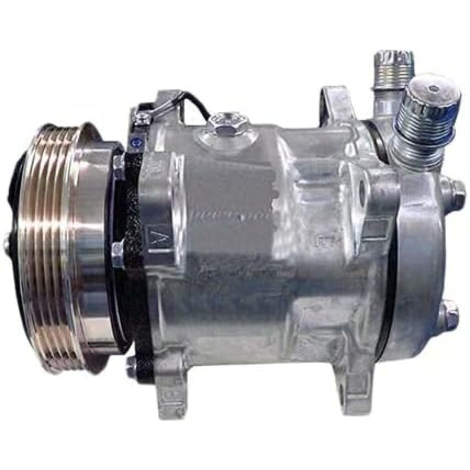 Seltec TM-15 HD A/C Compressor 87649991 for New Holland Loader L190 L185 L180 C190 C185 - KUDUPARTS