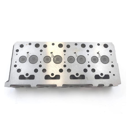 V1702 Complete Cylinder Head + 1 Set Full Gasket Kit Compatible with Kubota V1702 V1702B Engine L2850DT Tractor KH90 Mini Excavator Bobcat 743 733 Skid Loader - KUDUPARTS