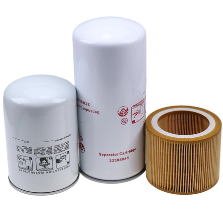 Filter Kit 22388045 39329602 88171913 for Ingersoll Rand Air Compressor 5 to 15 HP UP6-Series - KUDUPARTS