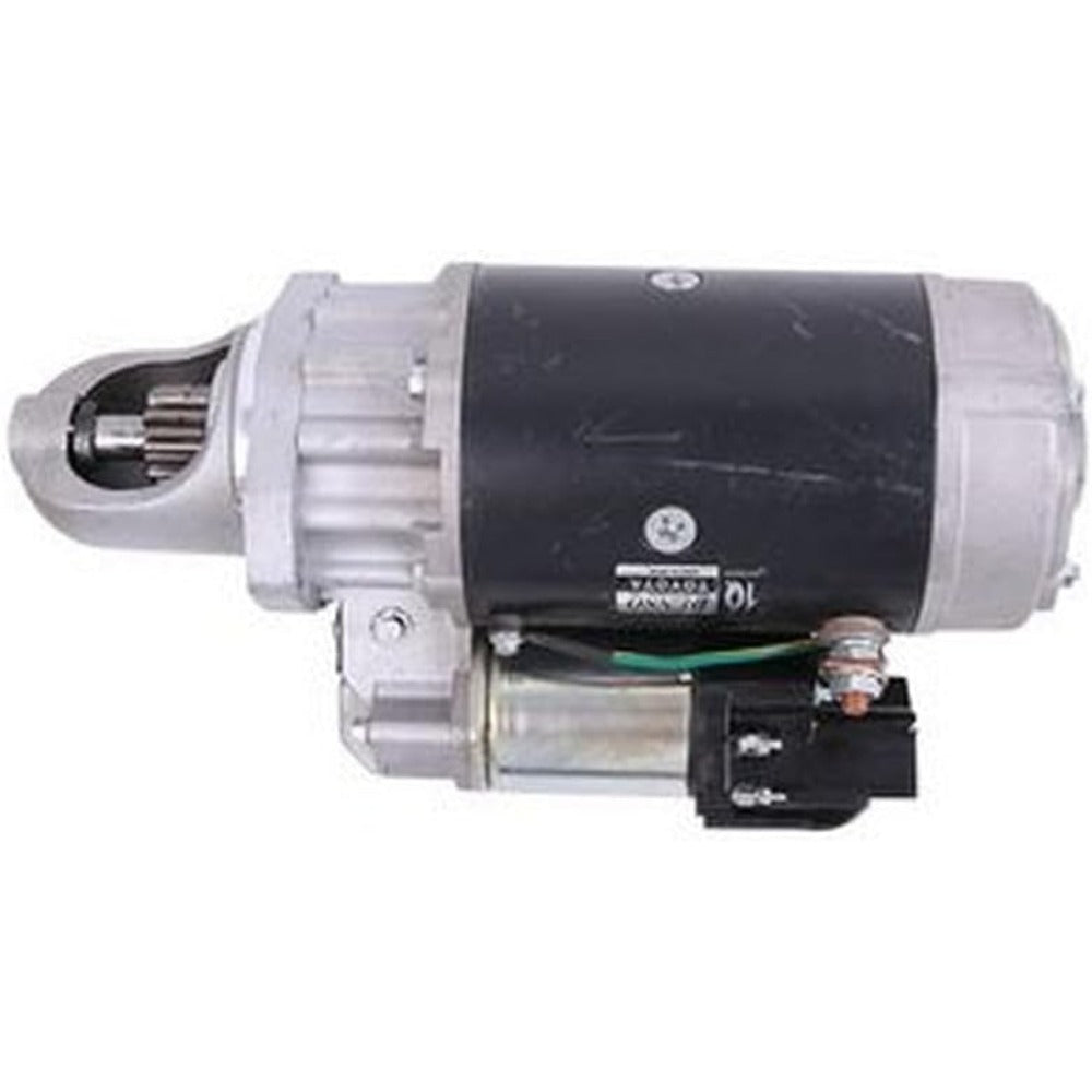 12V 10T Starter Motor 9G-6941 for Perkins Engine 4.236 Caterpillar CAT Telehandler RT50 RTC60 RT60 - KUDUPARTS