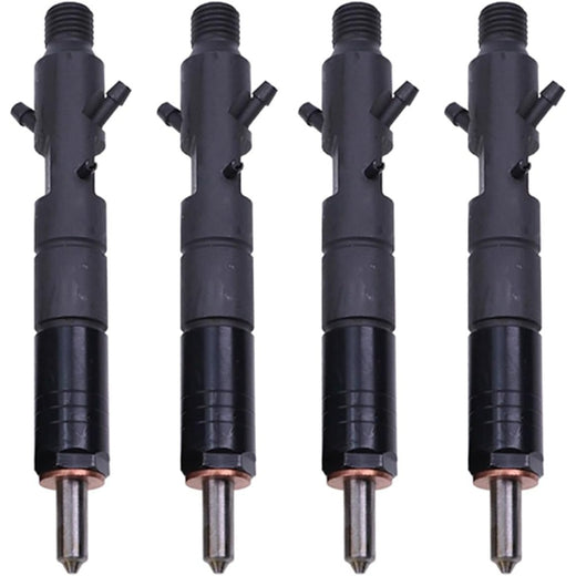 4Pcs Fuel Injector 236-5707 for Caterpillar CAT Engine 3054C Vibratory Compactor CB-534D CB-534DXW - KUDUPARTS