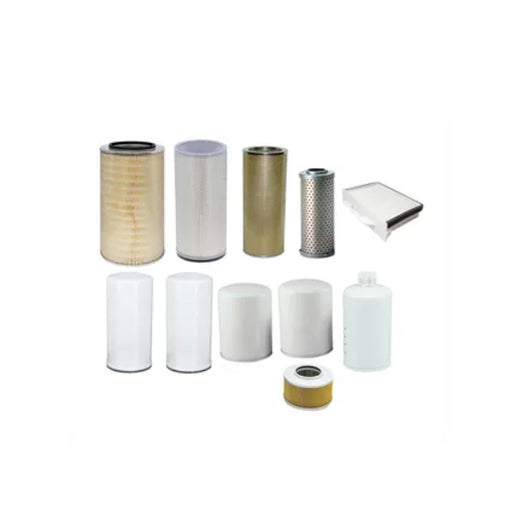 Filter Kit L4297293 L4299640 for Cummins Engine N14-C400 Hitachi Excavator EX600H-5 EX600LCH-5 - KUDUPARTS