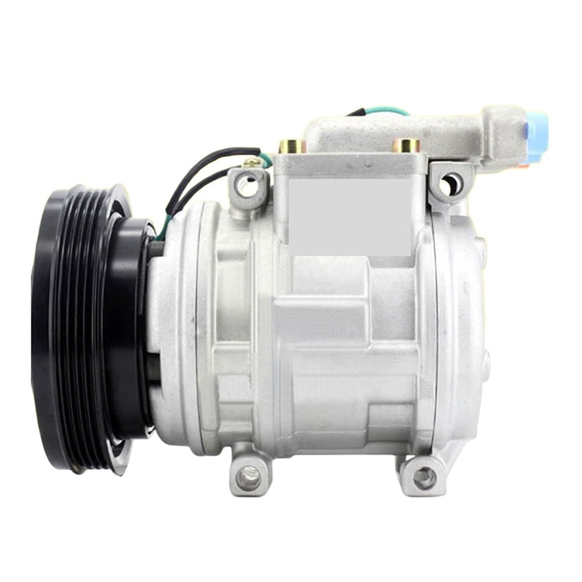 10PA15C A/C Compressor 2208-6013B for Doosan Loader DL200 DL220 DL250 MEGA160 MEGA200-V Excavator DX140LC S150LC-7B SOLAR130LC-V - KUDUPARTS