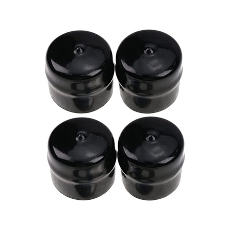 4 Pcs Rubber Wheel Axle Hub Cap 532104757 532175039 104757X428 175139 for Husqvarna AYP Ariens Crafstman Weed Eater Poulan Lawn Mower Tractor - KUDUPARTS