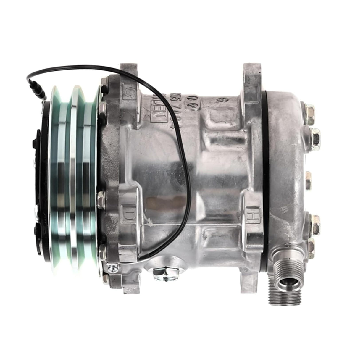 12V SD5H09 A/C Compressor 345-4547 for Caterpillar CAT 259D 279D 289D 299D 257D 277D 287D 236D 246D - KUDUPARTS