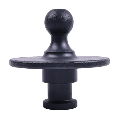 Adaptador de receptor de remolque de bola de cuello de cisne de 2-5/16 pulgadas a pivote central 2085295 para quinta rueda de remolque de tractor