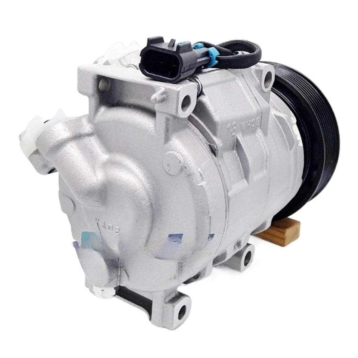 10SRE18C A/C Compressor AH236432 for John Deere Engine 6068 6090 Harvester 7280 7380 7480 8300 8400 8700 8800 9600 - KUDUPARTS