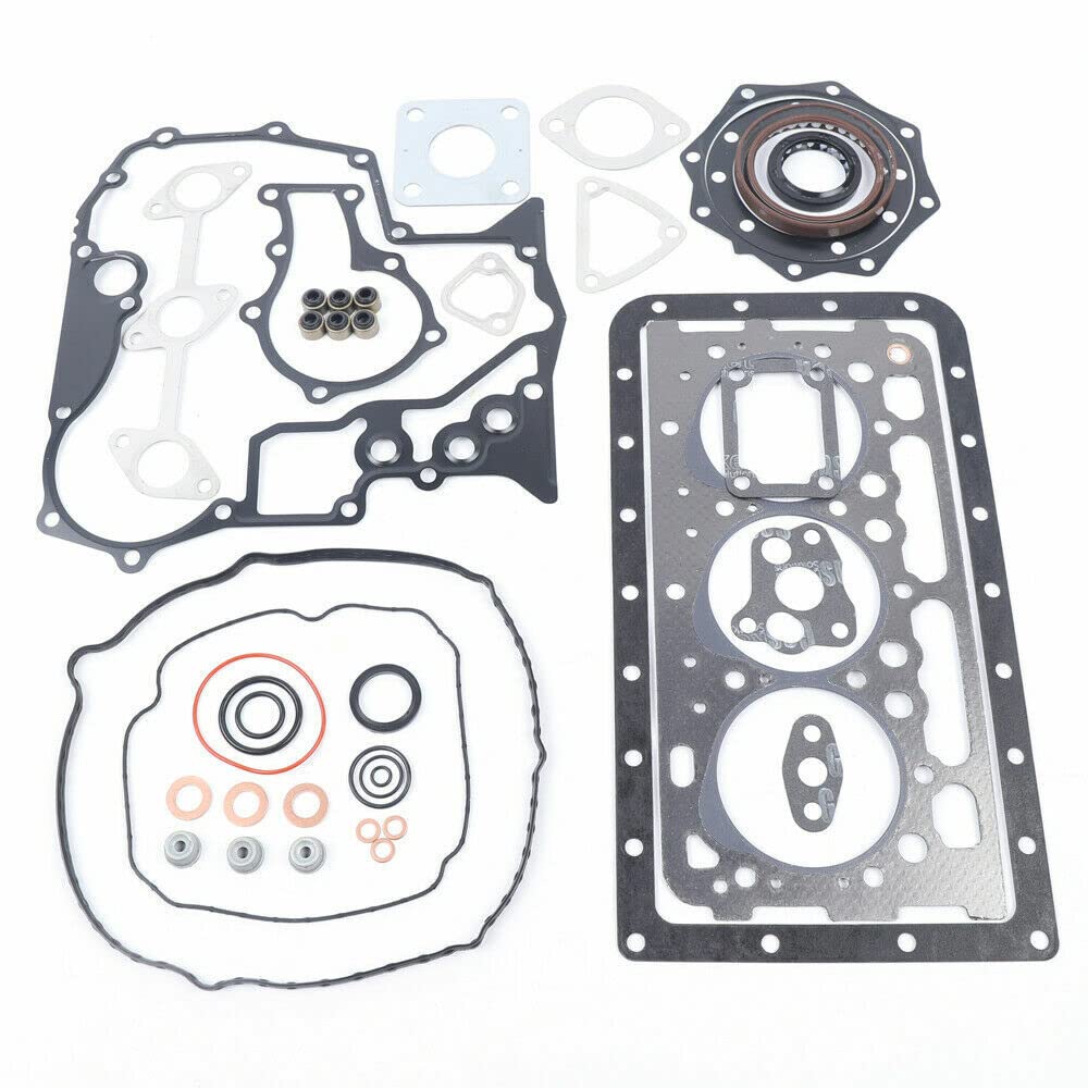 Complete Cylinder Head & Full Gasket Kit with Valve Spring for Kubota Engine D902 ZD323 / Kubota Utility Vehicle RTV900W RTV900W6 RTV900W6S RTV900W9 RTV900 - KUDUPARTS