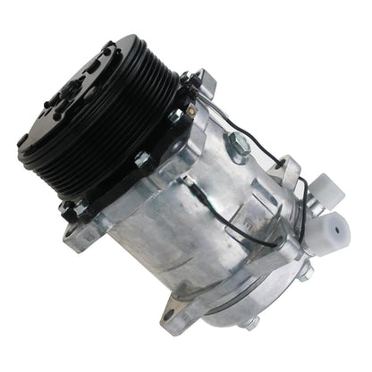 24V SD7H15 A/C Compressor 1433064H91 for Komatsu Motor Grader GD750A-1 GD650A-2B GD530A-2A GD670A-2A 870B 830 - KUDUPARTS