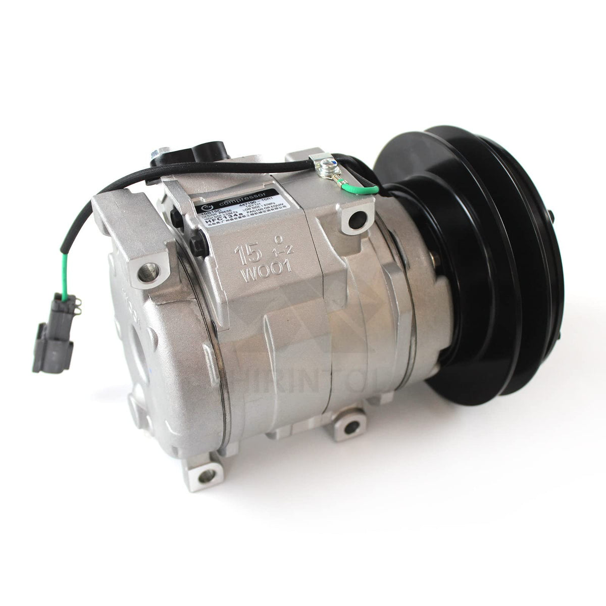 10S15C A/C Compressor 20Y-979-6121 for Komatsu Excavator PC1250-7 PC130-7 PC2000-8 PC220-7 - KUDUPARTS