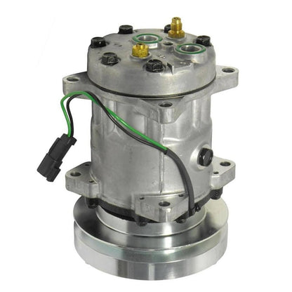 Compresor de aire acondicionado SD7H15 8045 para excavadora de ruedas Volvo