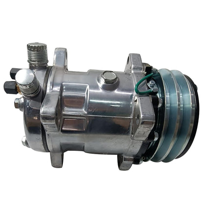 SD5H14HD A/C Compressor VOE11007314 for Volvo Articulated Hauler A20C A25C A30 A30C A35 A35C A40 - KUDUPARTS