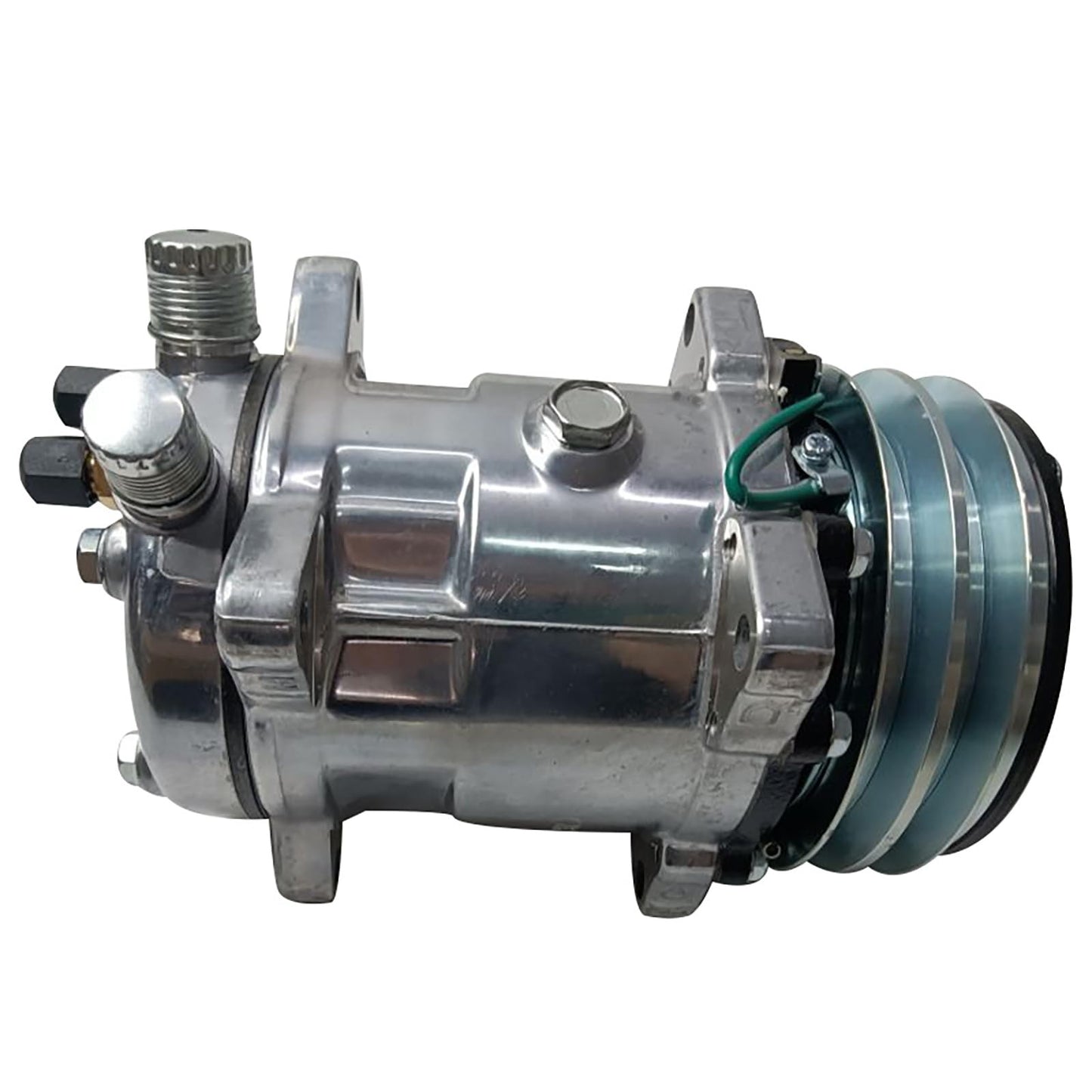 SD5H14HD A/C Compressor VOE11007314 for Volvo Wheel Loader L120B L150 L180 L50B L70B L90B - KUDUPARTS