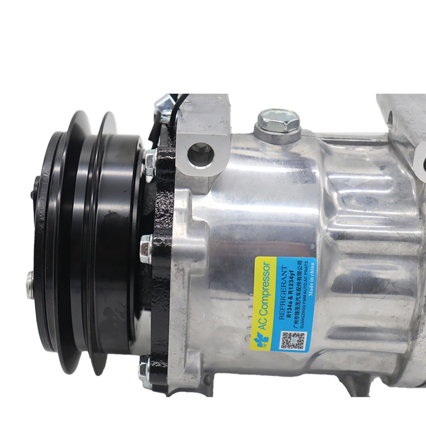 SD7H15 Air Conditioning Compressor 84159489 for Ford New Holland Telehandler LM415A LM425A LM425A LM435A LM445A - KUDUPARTS