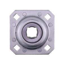 1-1/8" Square Disc Harrow Flange Bearing Unit FD208R1 ST208-1N Bolt Holes 0.531" x 0.529" for Farming
