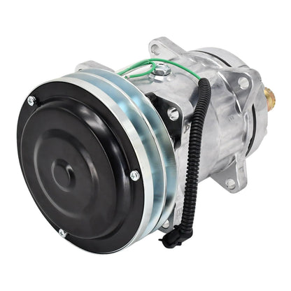 SD7H15 A/C Compressor 86993462 for CASE 2366 2377 2388 2577 2588 5088 5140 650K 750K 850K STX275 STX280 STX325 STX330