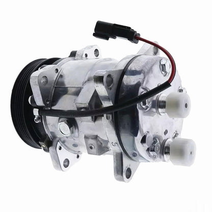 A/C Compressor 7363374 for Bobcat S550 S570 S590 S595 S630 S650 T550 T590 T595 T630 T650 E32 E35 E42 E45 E50 E55 E85