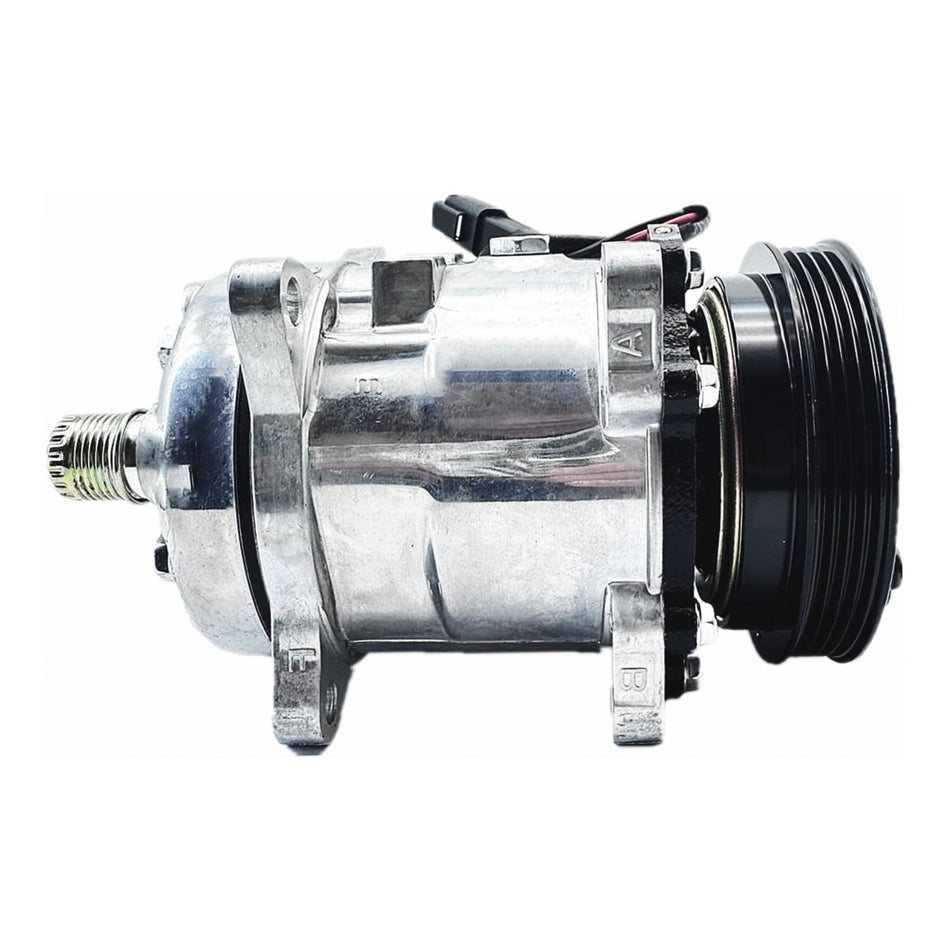 A/C Compressor QP5H11-1812 for Bobcat S550 S570 S590 S595 S630 S650 T550 T590 T595 T630 T650