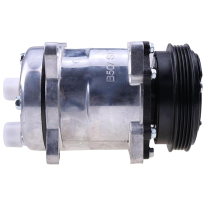 A/C Compressor 7363374 for Bobcat S550 S570 S590 S595 S630 S650 T550 T590 T595 T630 T650 E32 E35 E42 E45 E50 E55 E85