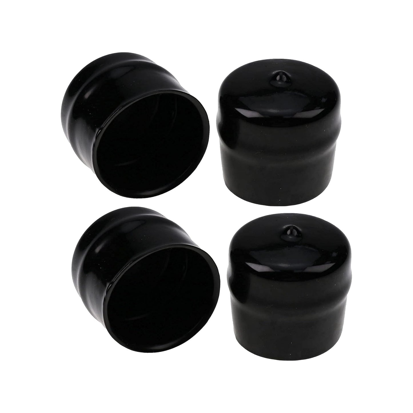 4 Pcs Rubber Wheel Axle Hub Cap 532104757 532175039 104757X428 175139 for Husqvarna AYP Ariens Crafstman Weed Eater Poulan Lawn Mower Tractor