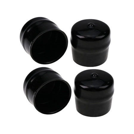 4 Pcs Rubber Wheel Axle Hub Cap 532104757 532175039 104757X428 175139 for Husqvarna AYP Ariens Crafstman Weed Eater Poulan Lawn Mower Tractor - KUDUPARTS