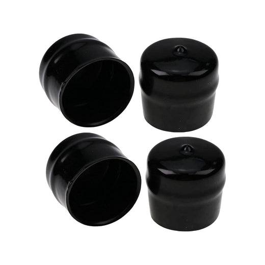 4 Pcs Rubber Wheel Axle Hub Cap 532104757 532175039 104757X428 175139 for Husqvarna AYP Ariens Crafstman Weed Eater Poulan Lawn Mower Tractor - KUDUPARTS