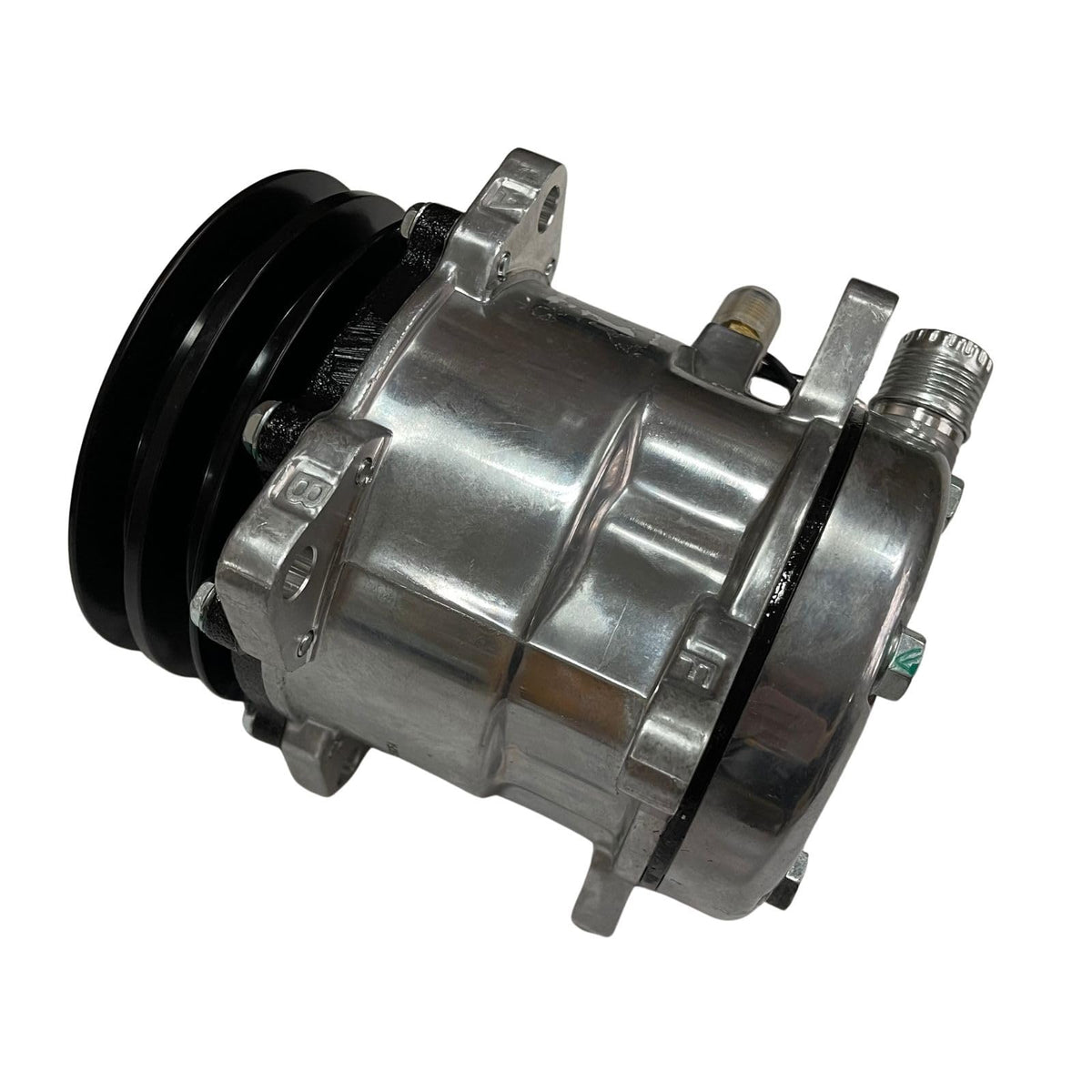 12V SD5H09 A/C Compressor 345-4547 for Caterpillar CAT 259D 279D 289D 299D 257D 277D 287D 236D 246D - KUDUPARTS
